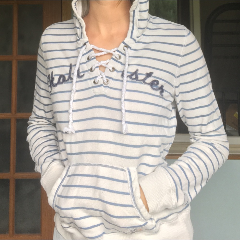 Striped Hollister Sweatshirt